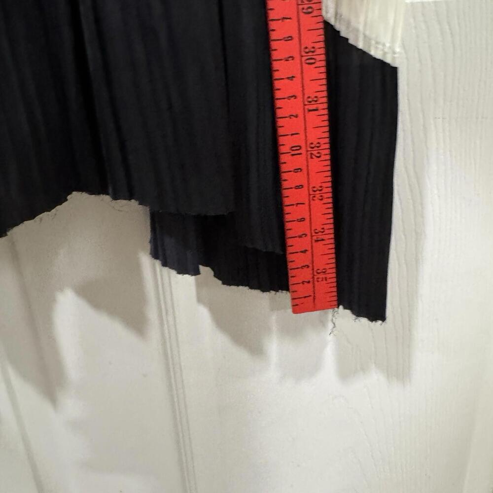 Women’s Ramy Brook Women's Midi Adena Skirt Size Large L Geometric Ivory Black - Picture 9 of 10